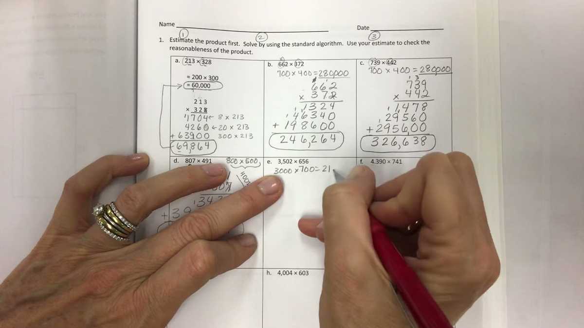 lesson 8 problem set answer key