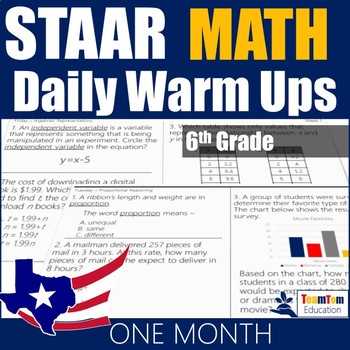 daily warm ups math grade 6 answer key