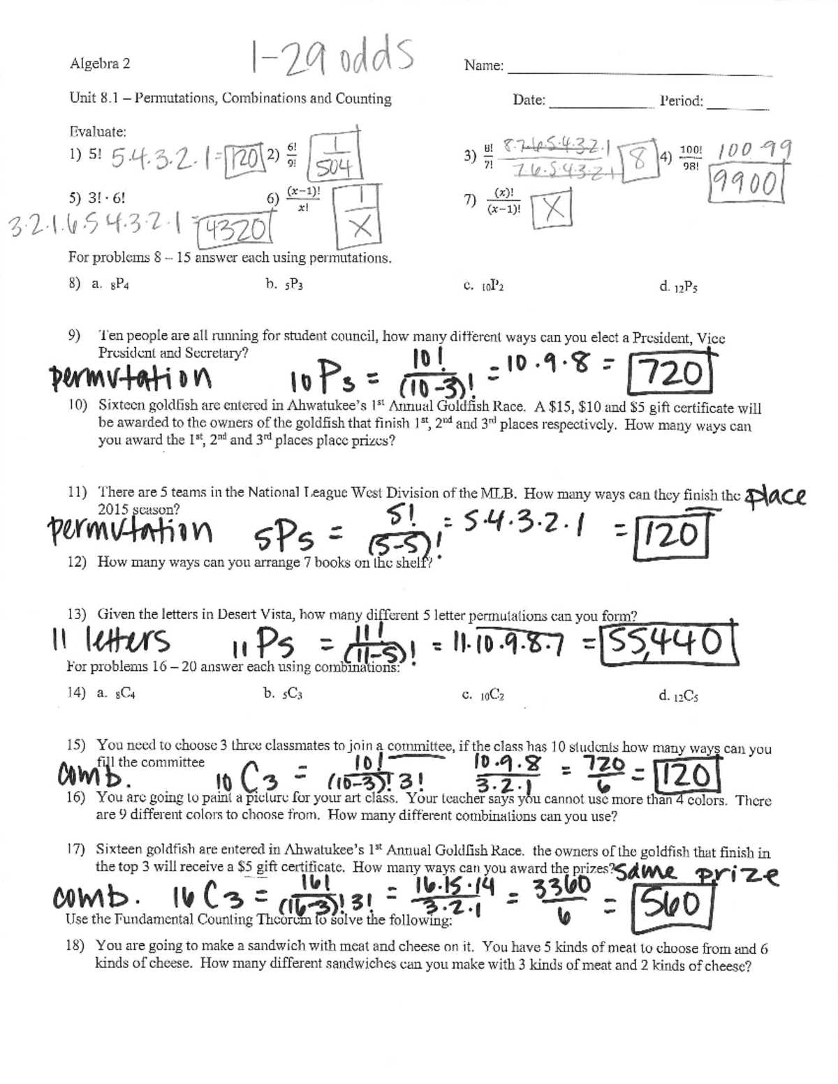 common core algebra 2 unit reviews unit 5 answer key