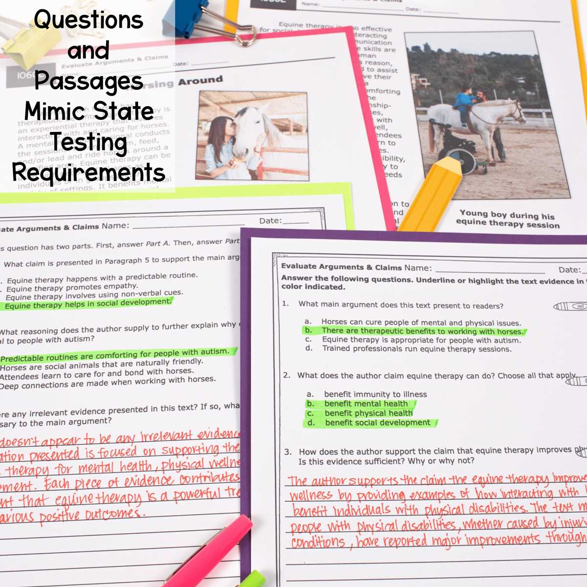 simple solutions reading comprehension grade 7 answer key