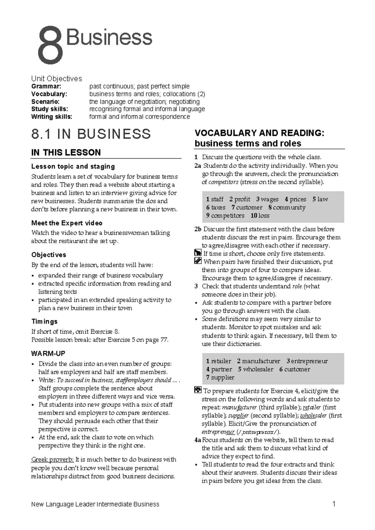 performance coach english language arts grade 8 answer key