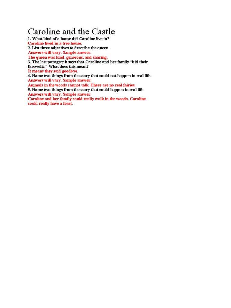 the capable county answer key