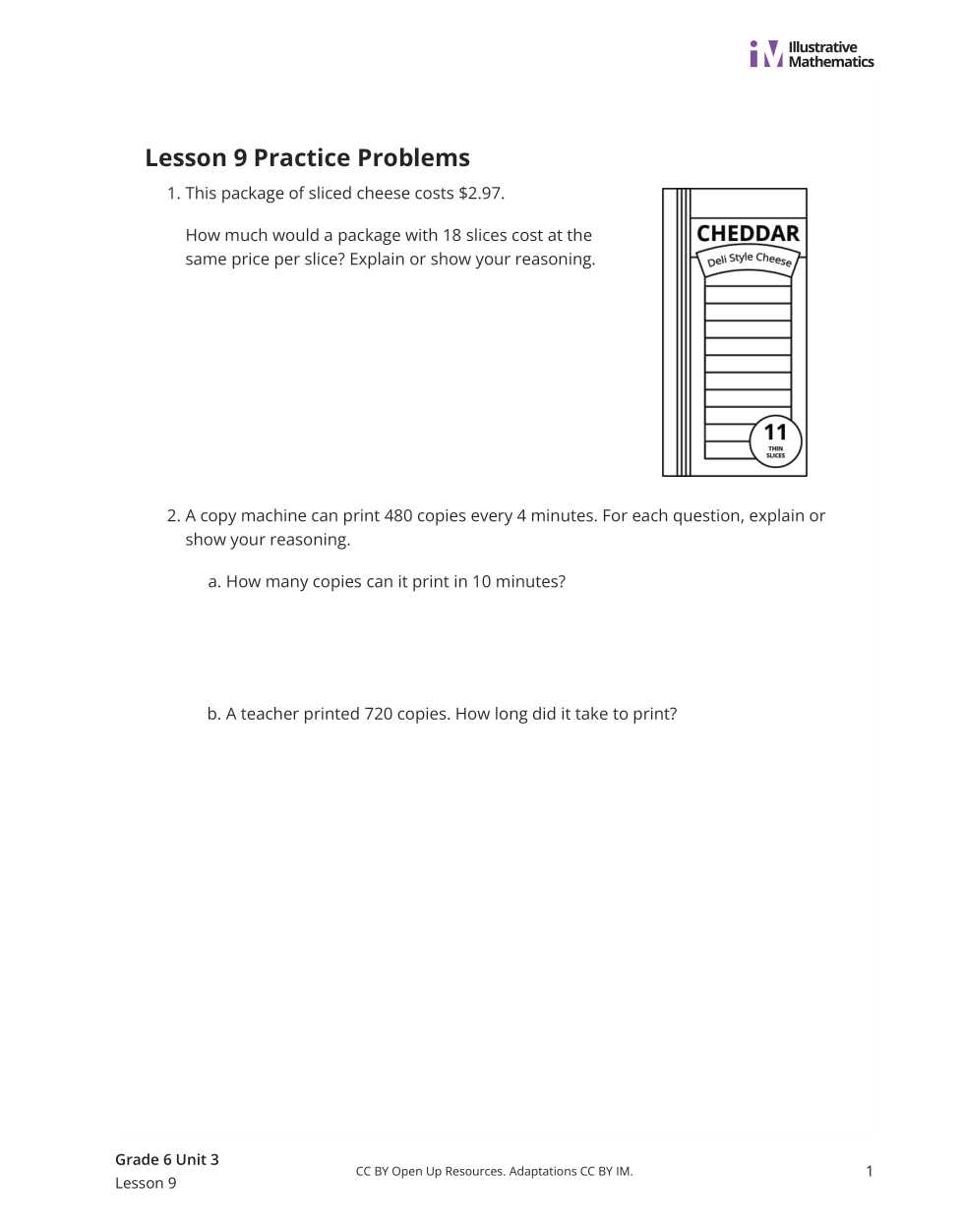 open up resources grade 6 answer key open up resources grade 6 answer key
