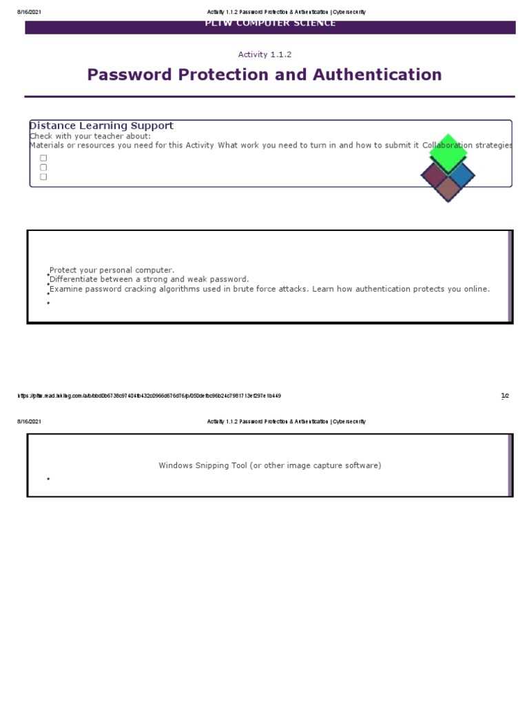pltw 1.1.3 answer key pltw 1.1.3 answer key