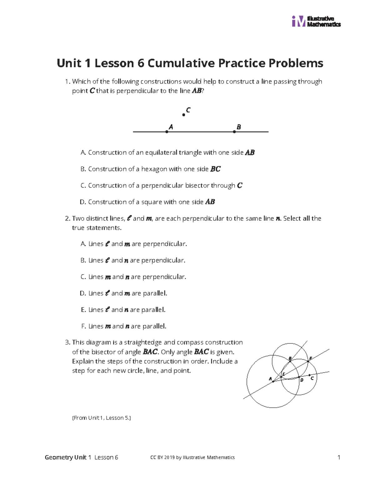 geometry unit 6 test review answer key geometry unit 6 test review answer key