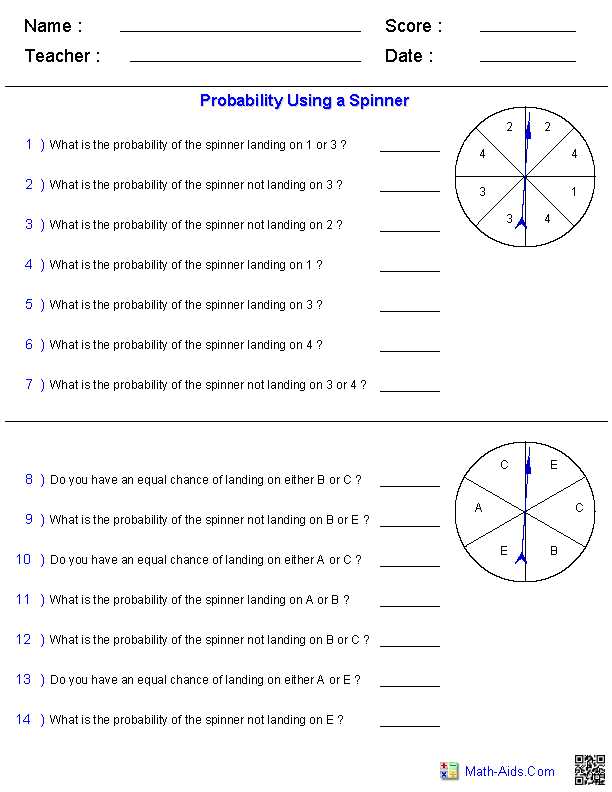 math aids.com probability answer key