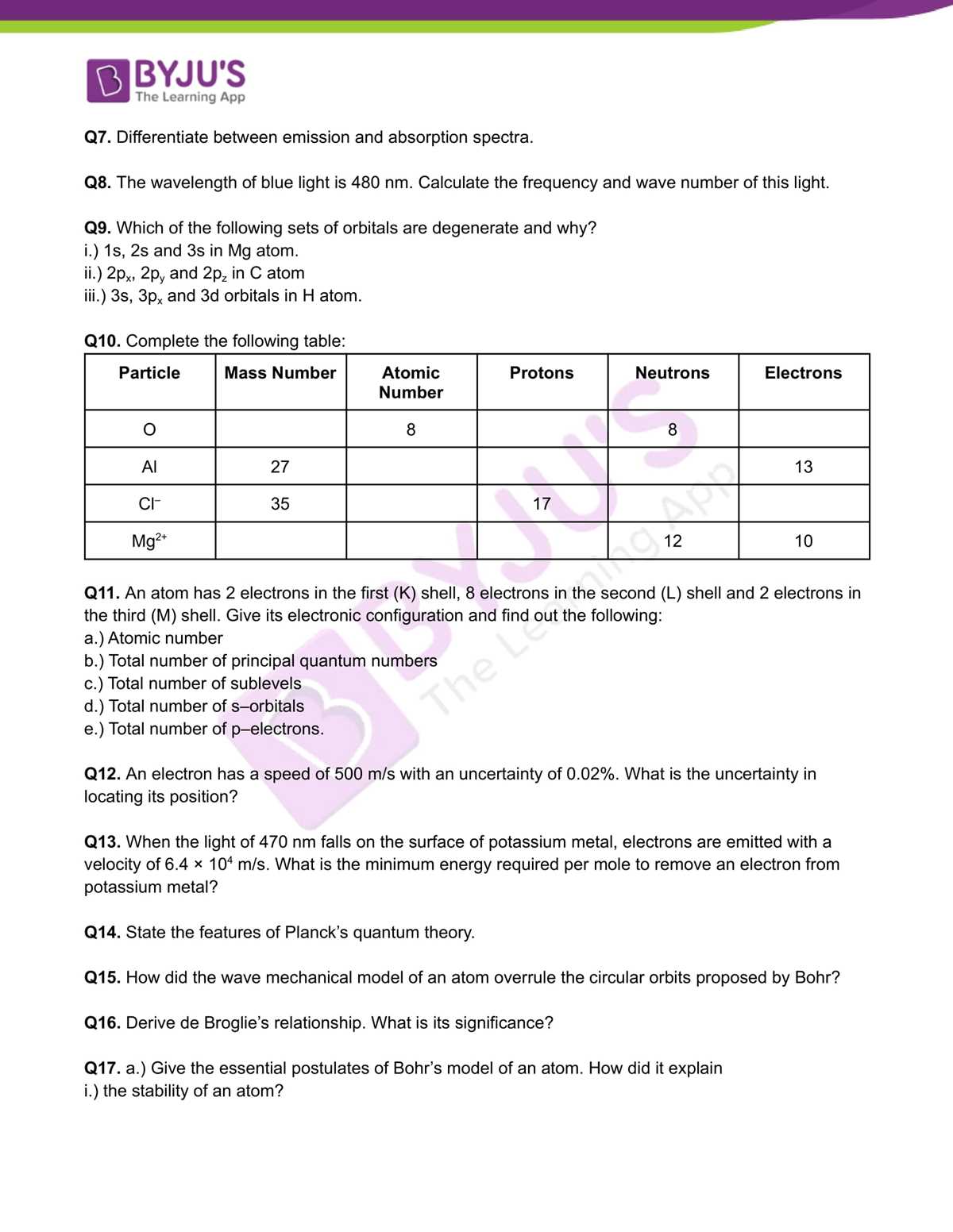 6.4 the structure of metals answer key