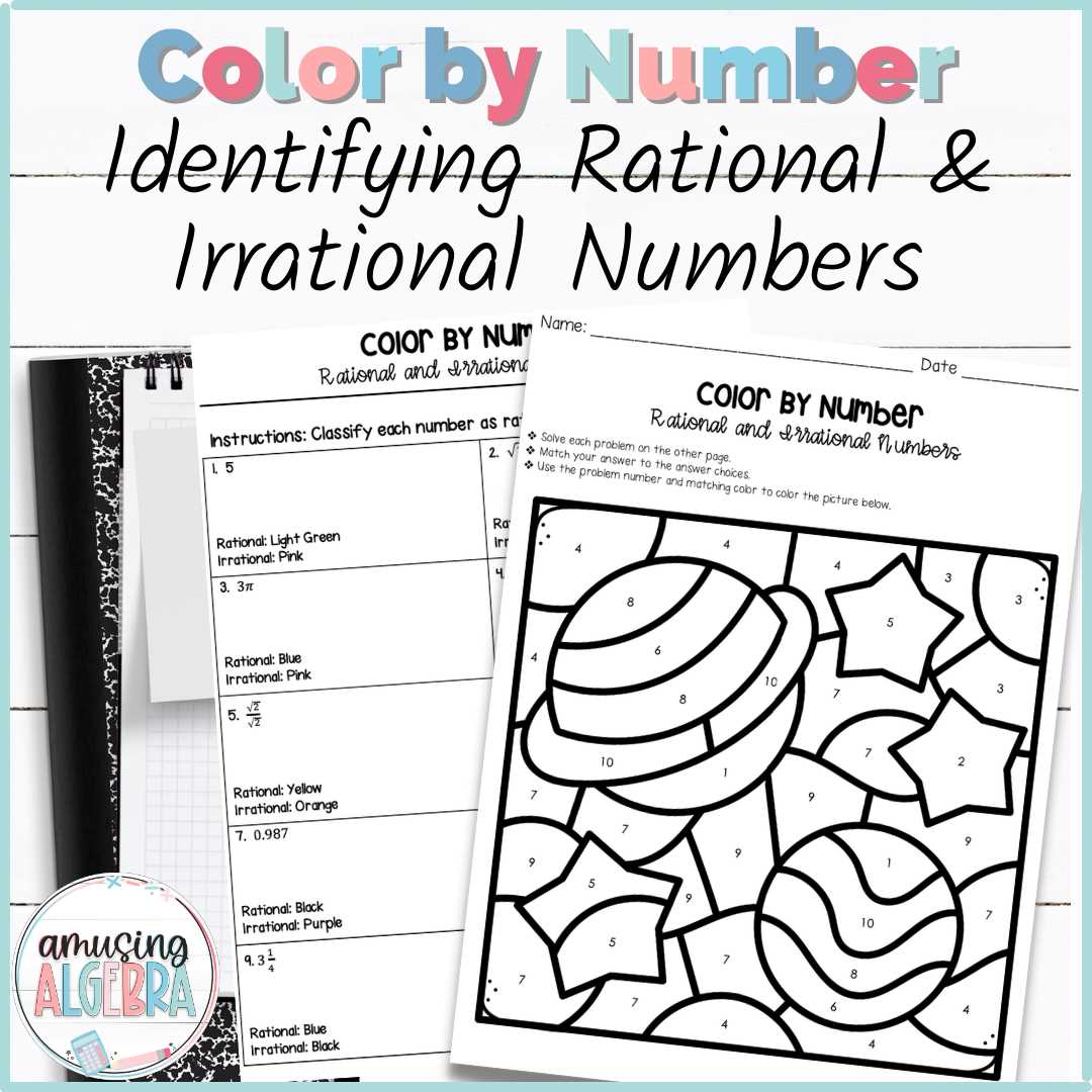 rational and irrational numbers worksheet with answer key