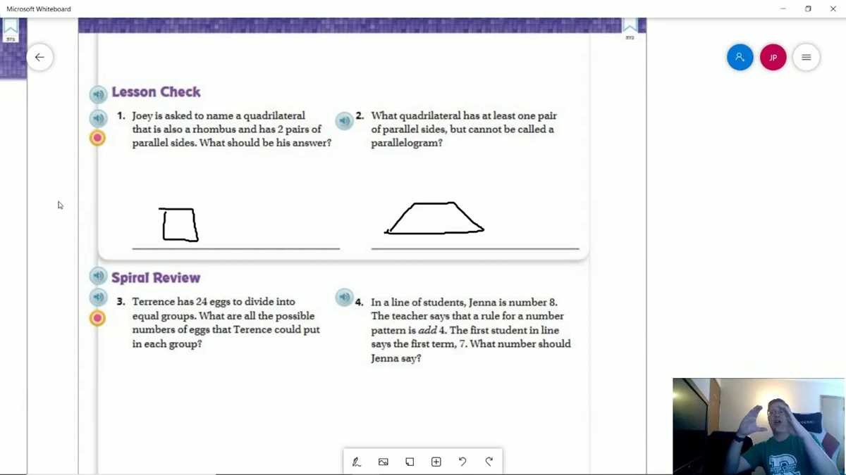 go math grade 4 answer key practice book chapter 12