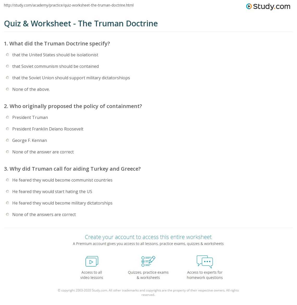 reading like a historian guiding questions truman doctrine answer key