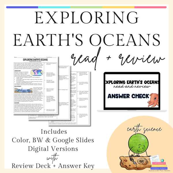 reading science life on earth answer key