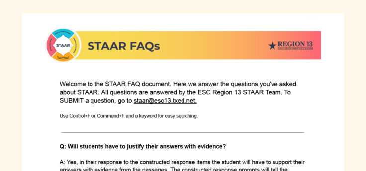 answer key staar grade 3 math 2026 release