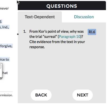 commonlit the nose answer key