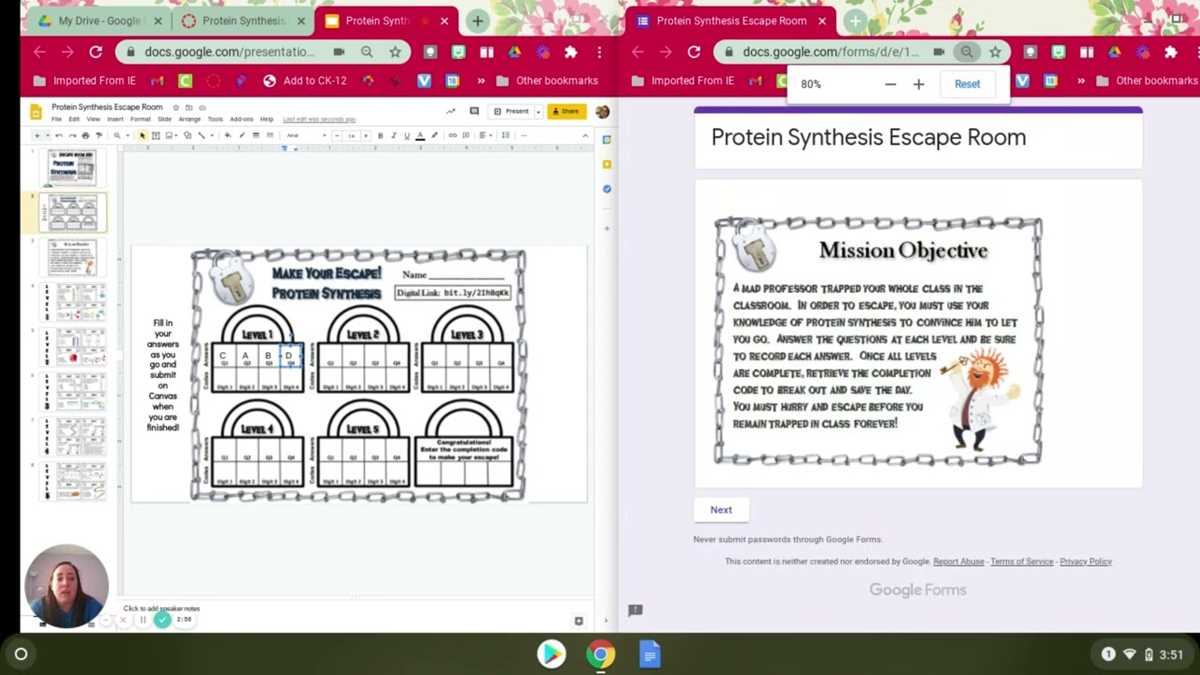lego protein synthesis lab answer key