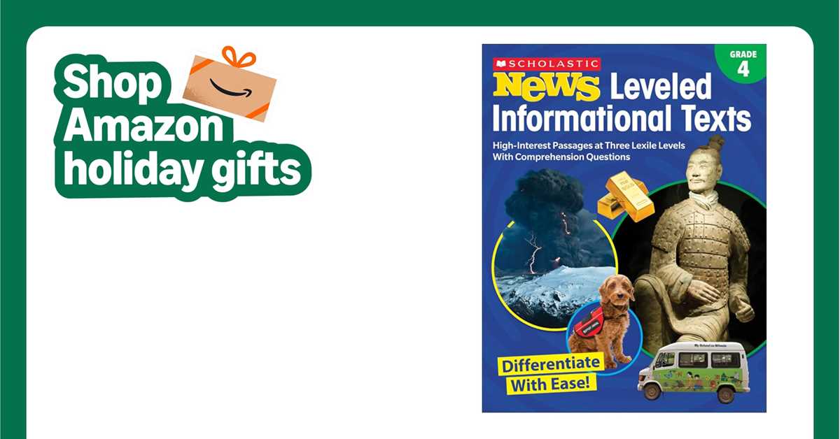 scholastic news leveled informational texts grade 5 answer key