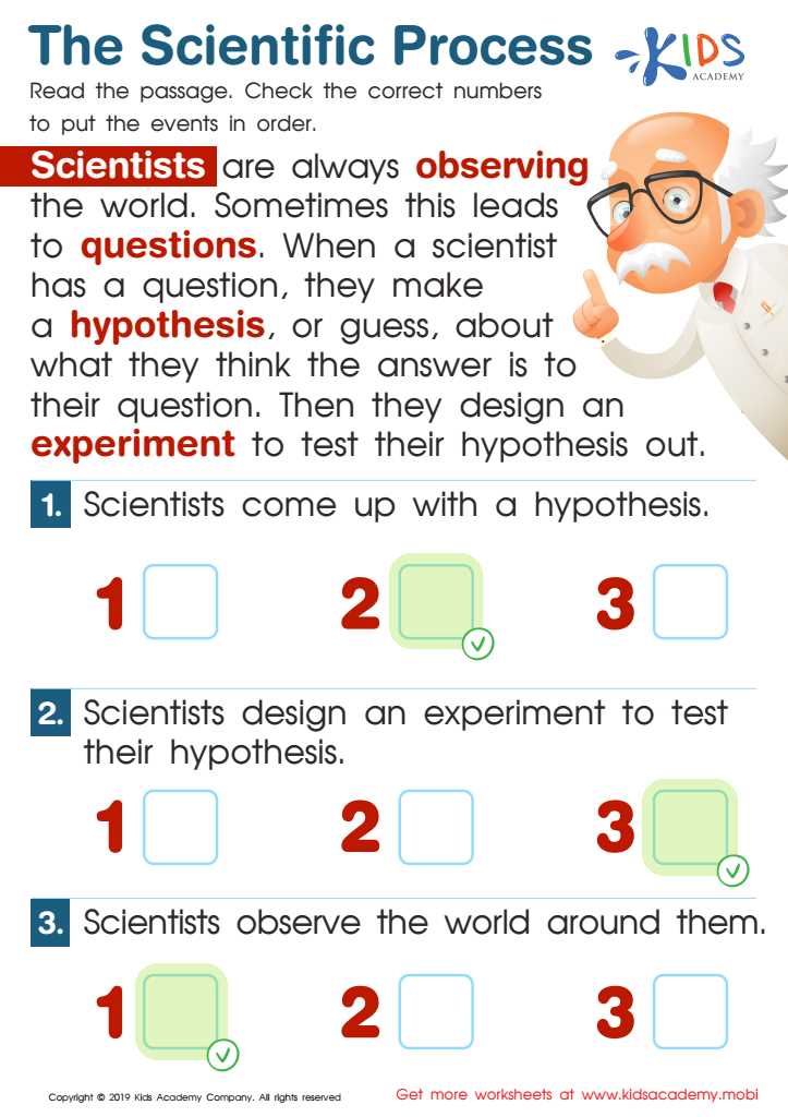 science questions for kids with answer key