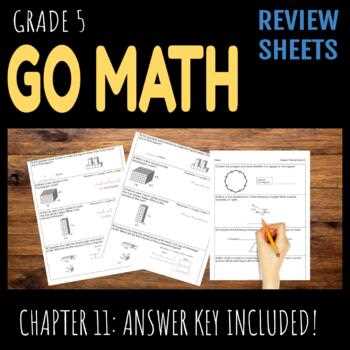 go math grade 5 answer key chapter 11