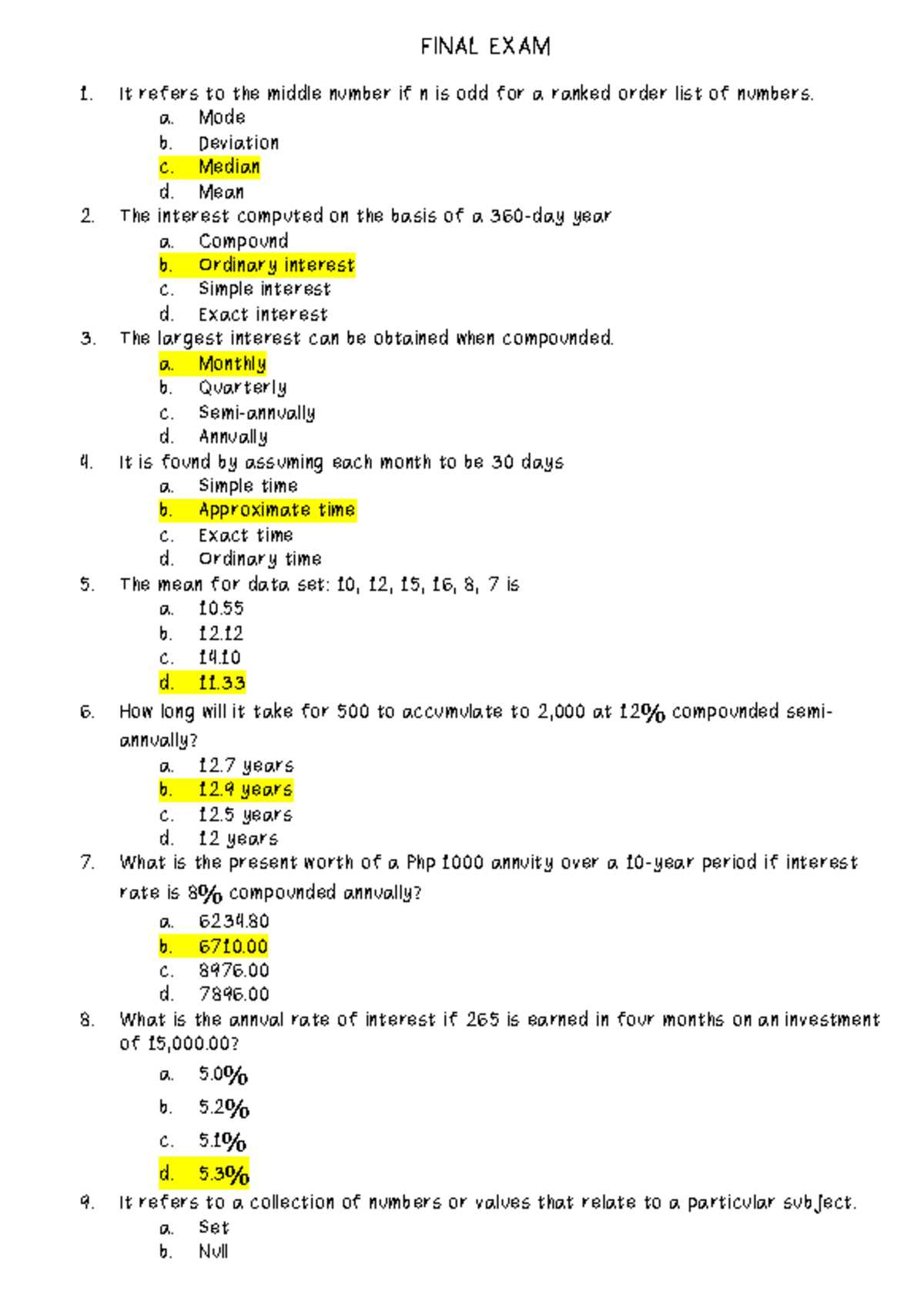 mathematics in the modern world philippine edition answer key