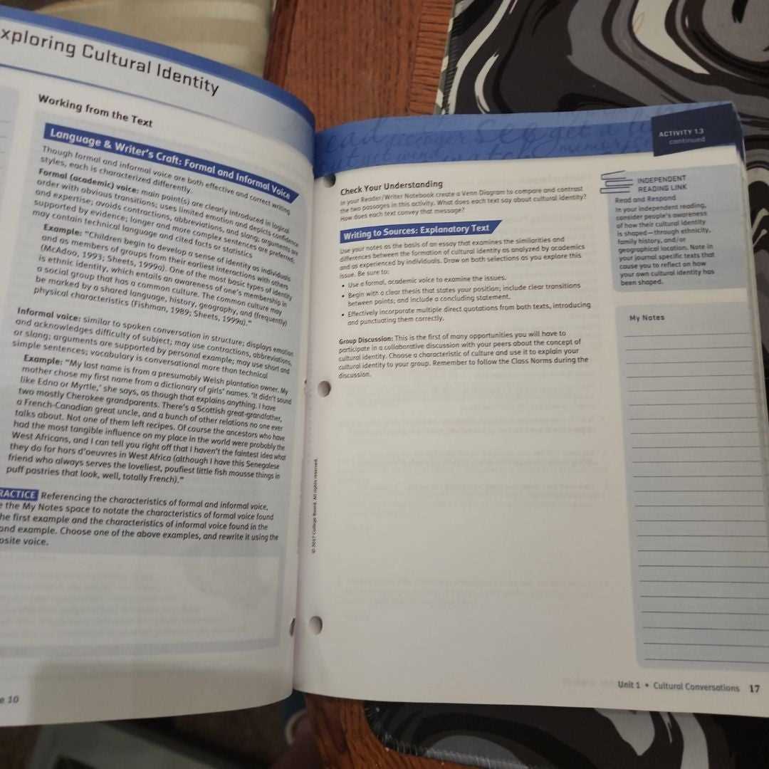 springboard english language arts grade 8 answer key