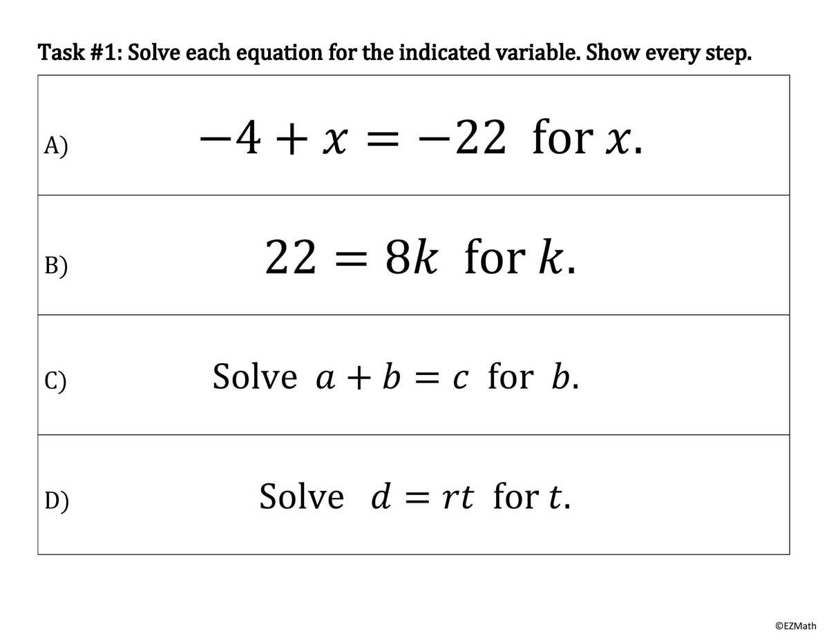 literal equations math lib answer key