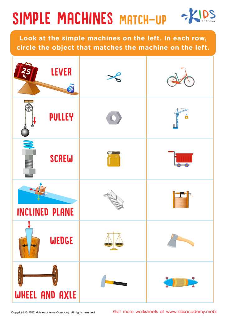 skills worksheet concept review section simple machines answer key