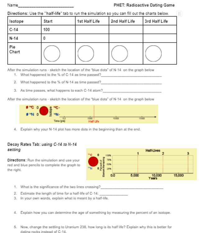 lesson 19 2 the radioactive decay expirement answer keys