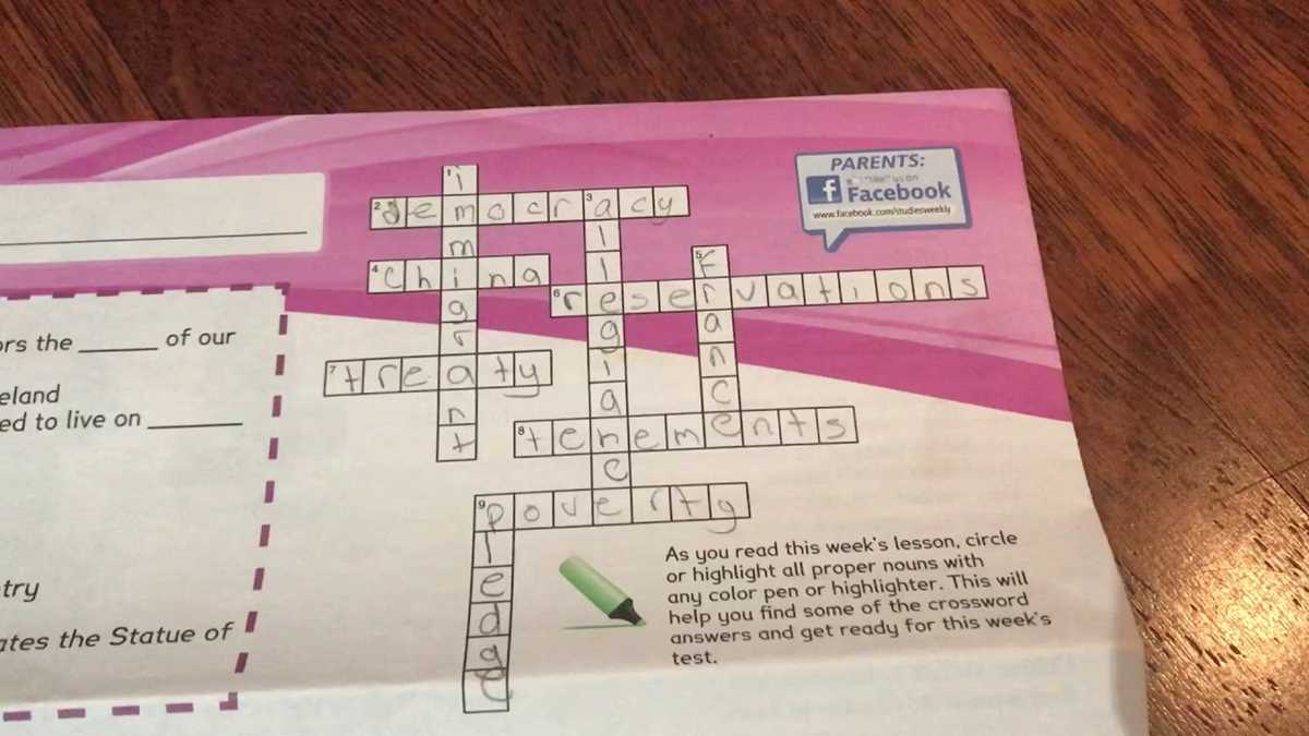 social studies weekly 5th grade week 8 answer key