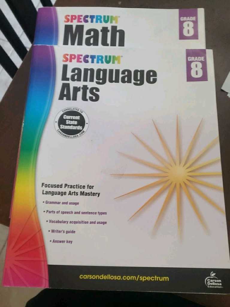 spectrum math 8th grade answer key