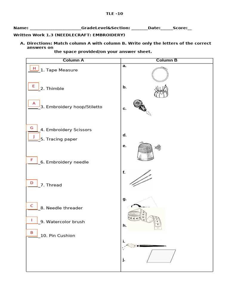 springboard grade 10 answer key unit 1.3