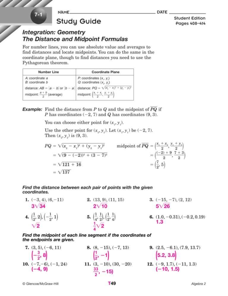 study guide and intervention geometry 1 4 answer key