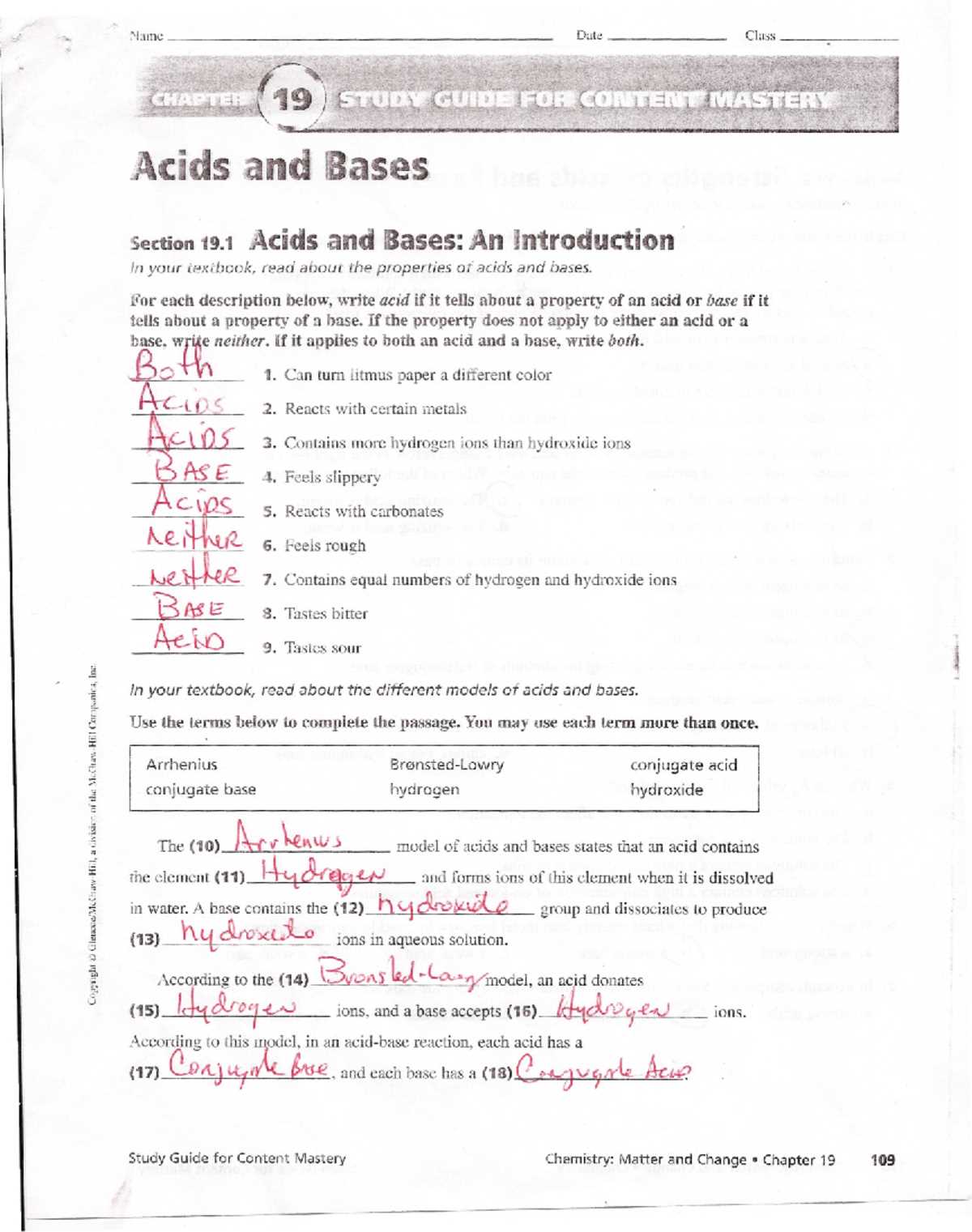 study guide for content mastery answer key chapter 10