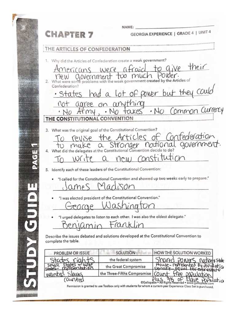 studysync answers grade 7 answer key