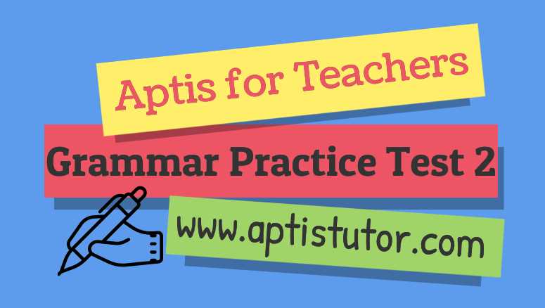 answer key grammar evaluation 2