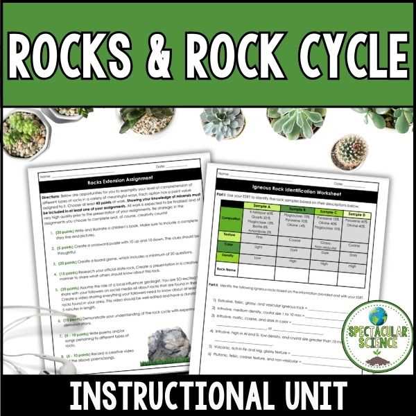 super teacher worksheets types of rocks answer key