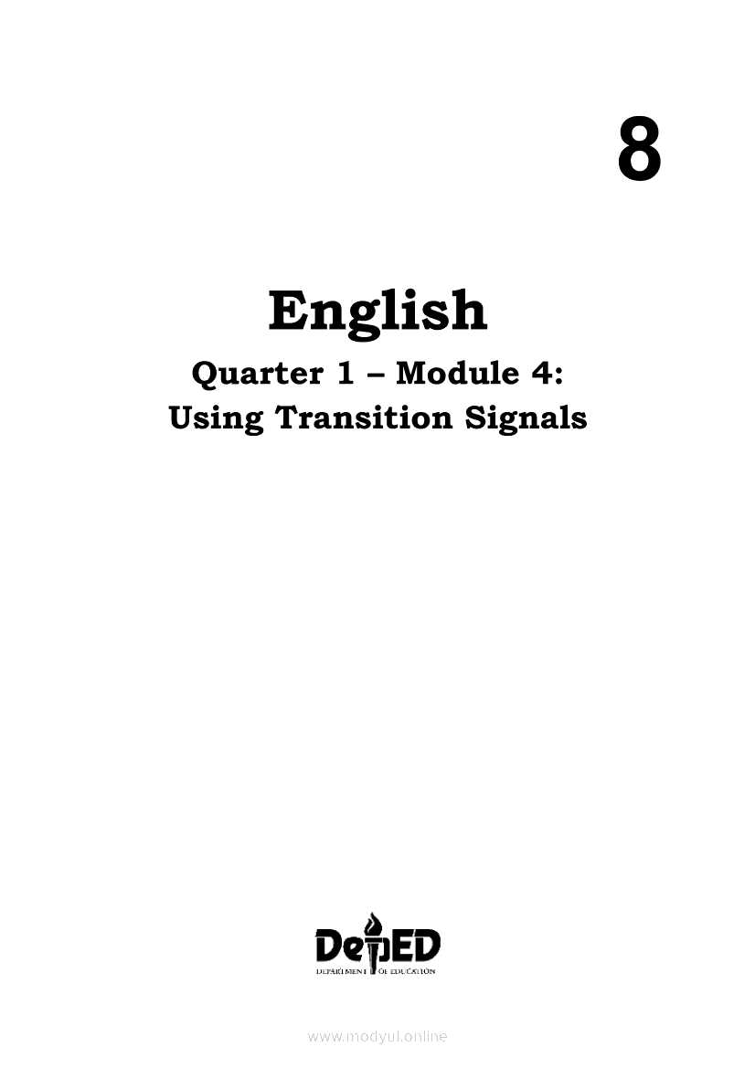 module 4 lesson 4 grade 8 answer key