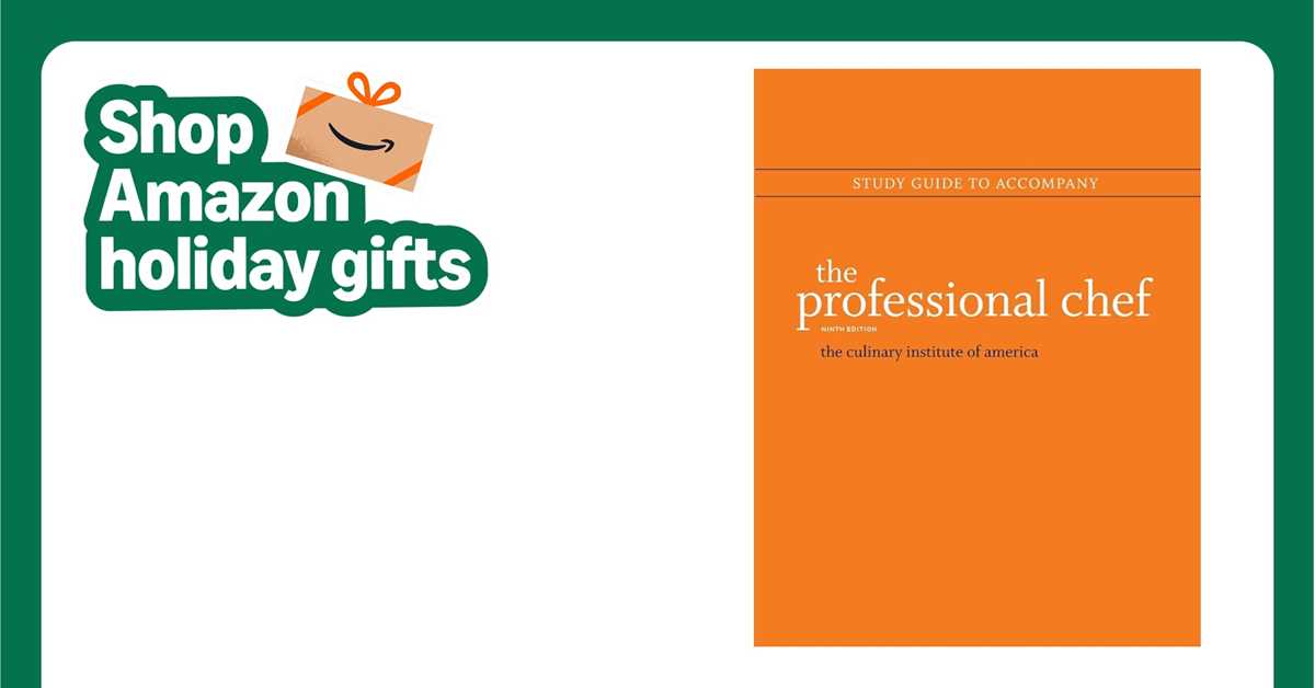 the professional chef study guide.answer key