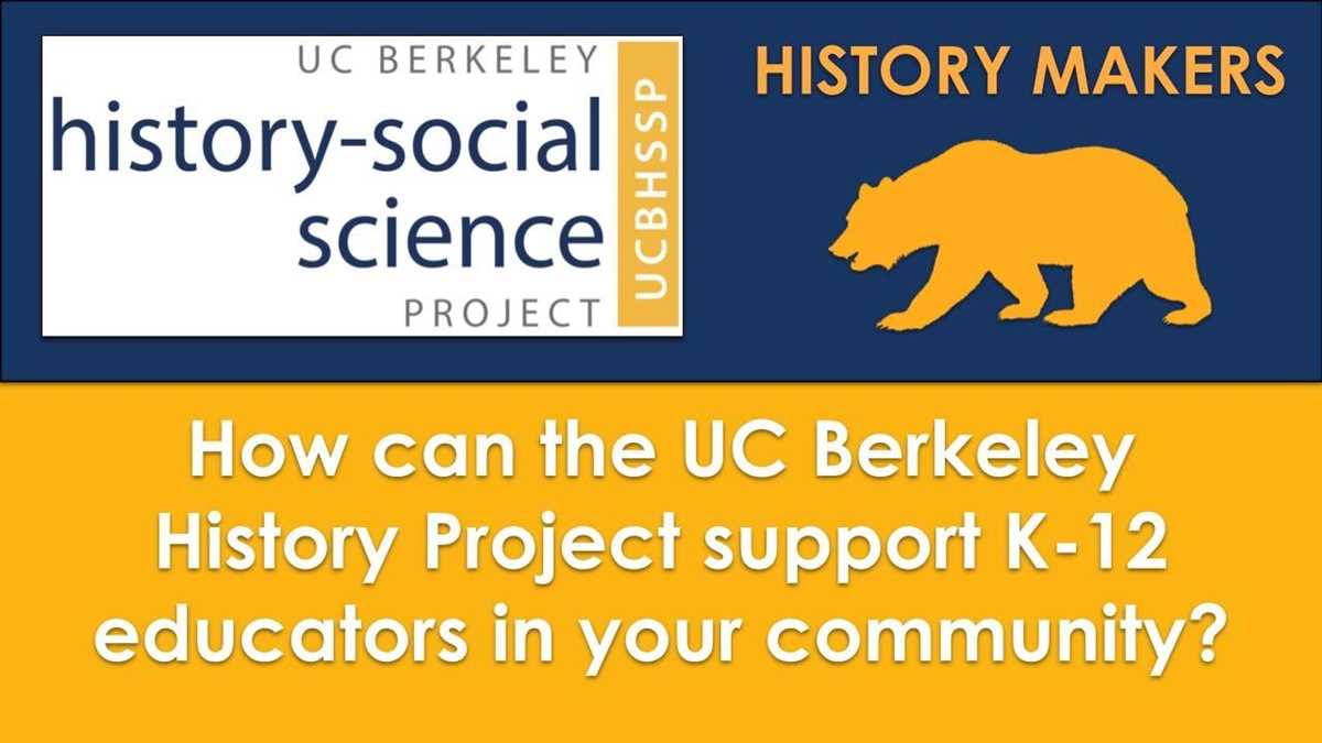 the uc berkeley history social science project answer key