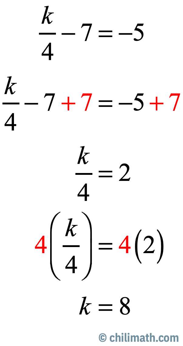 lesson 4 skills practice solve two step equations answers key
