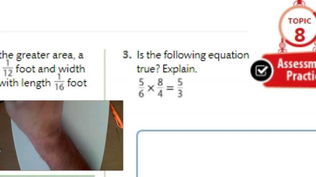 topic 8 assessment form a answer key