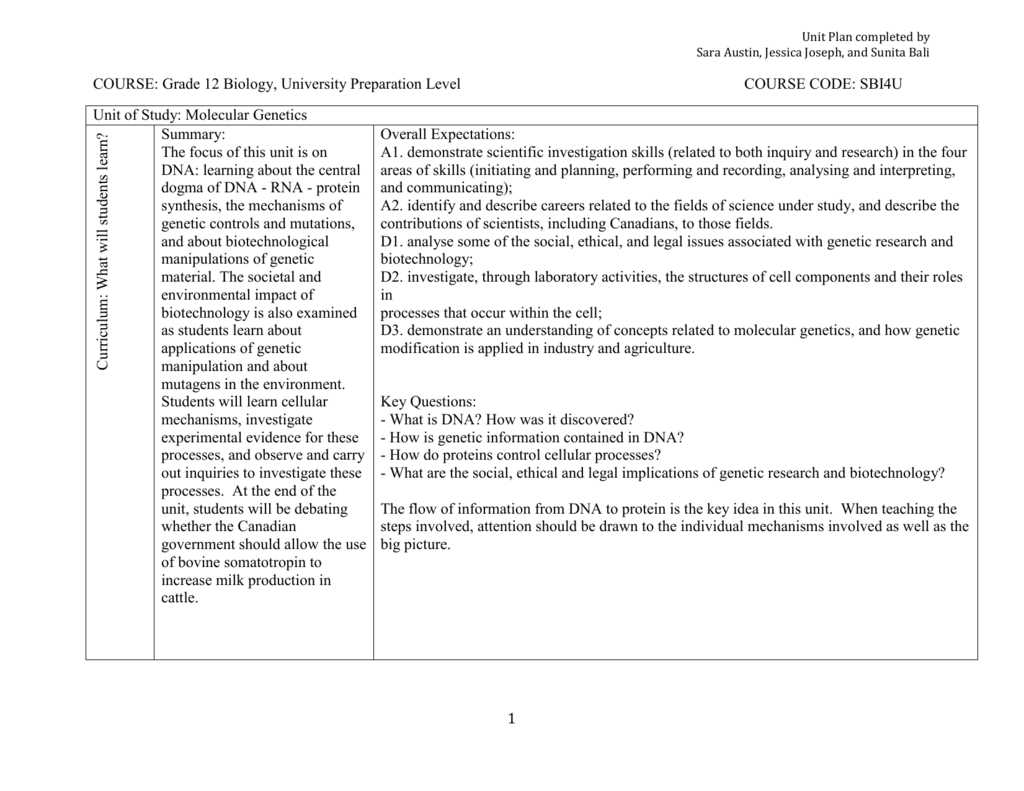 genetic engineering gizmos answer key