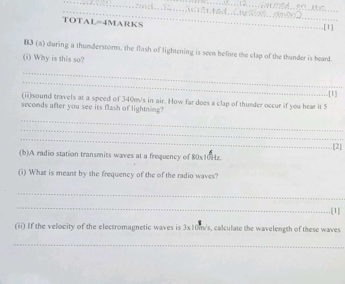 a sound of thunder answer key