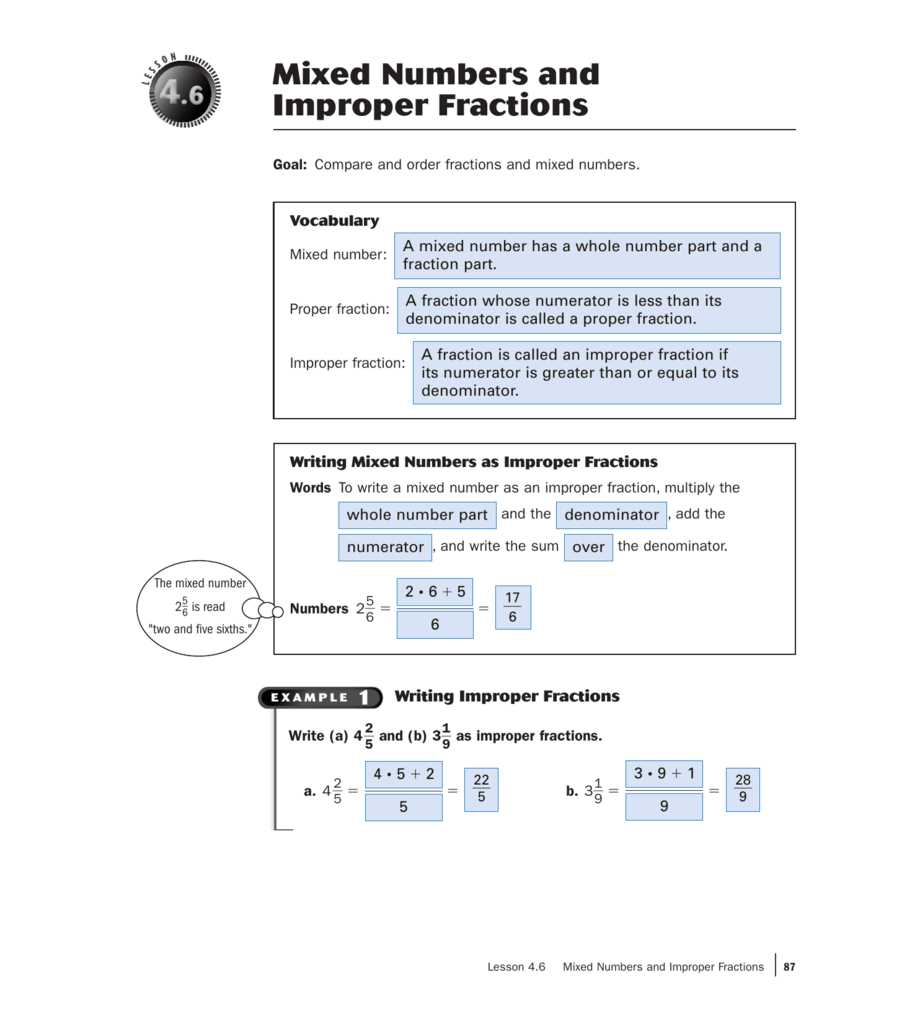 go math grade 5 lesson 4.6 answer key
