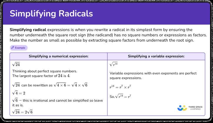 geometry guided notes square roots answer key