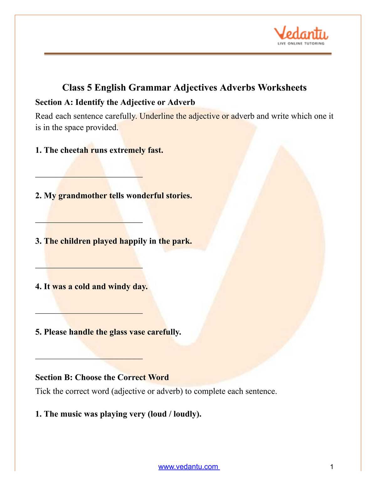 unit 5 adjectives and adverbs lesson 35 answer key