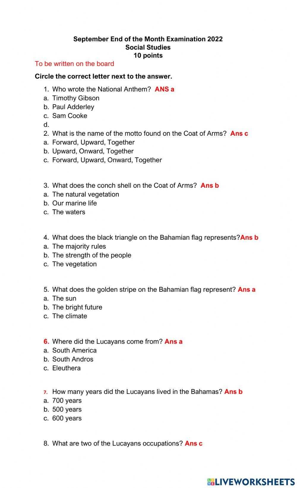 unit 5 study guide answer key social studies