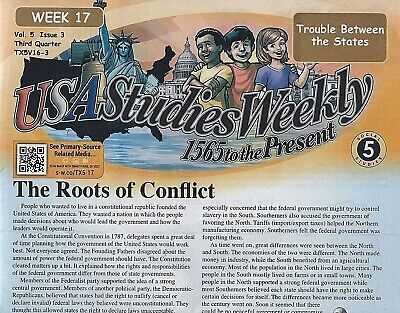 usa studies weekly 5th grade answer key week 19