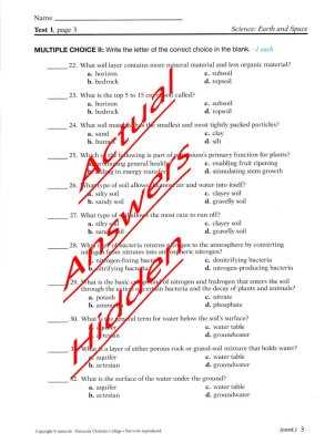 earth science astronomy unit curriculum review answer key