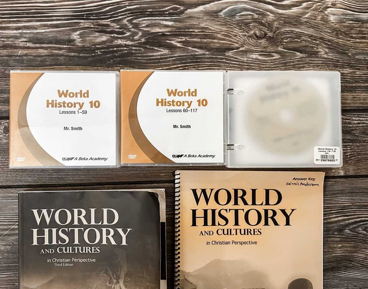 world history and cultures in christian perspective answer key