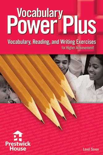 vocabulary power plus level 11 lesson 5 answer key vocabulary power plus level 11 lesson 5 answer key