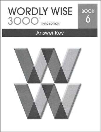 vocabulary power workbook grade 6 answer key